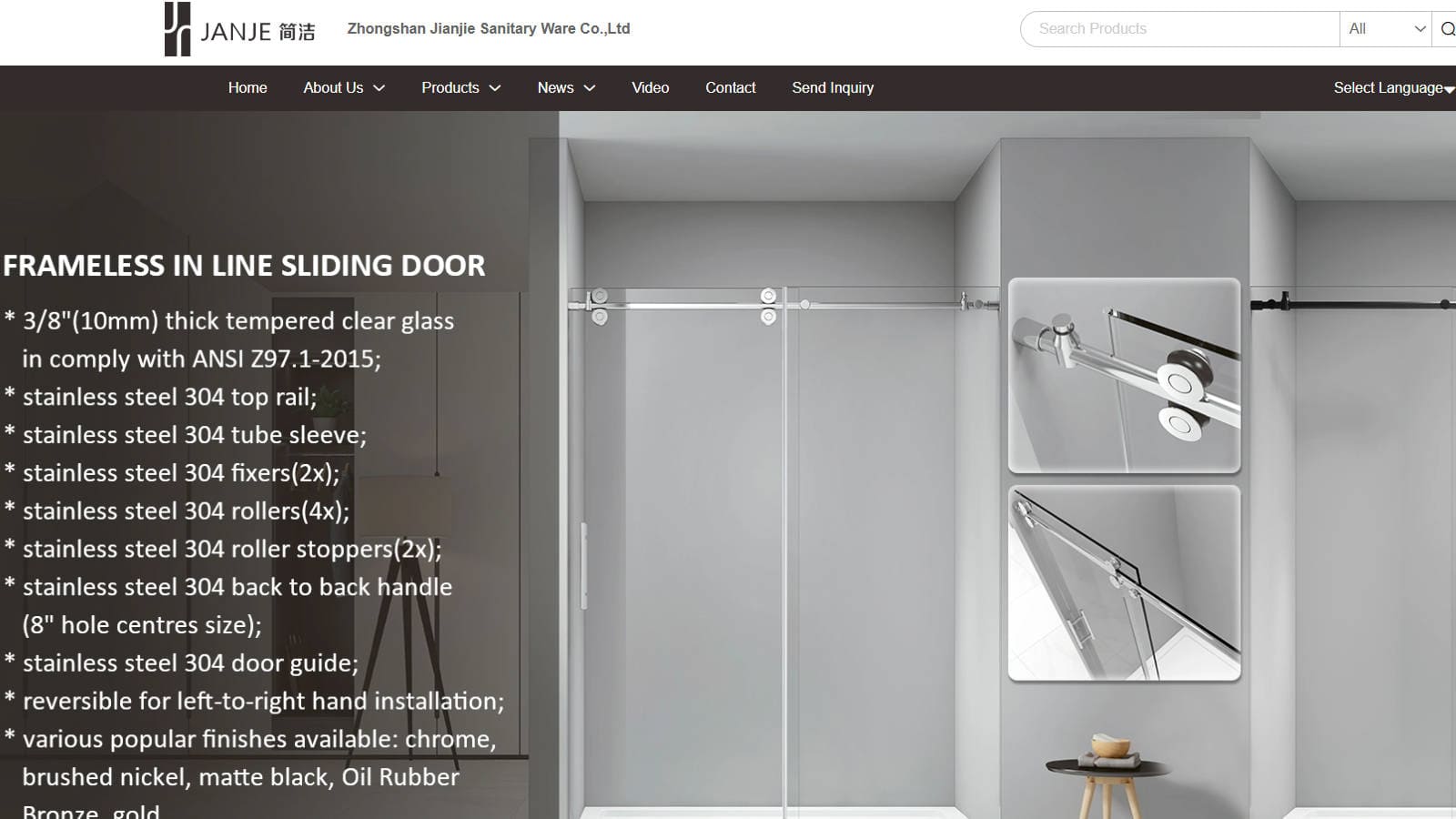 Zhongshan Jianjie Sanitary Ware Co., Ltd.